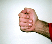 Vertical fist fully formed